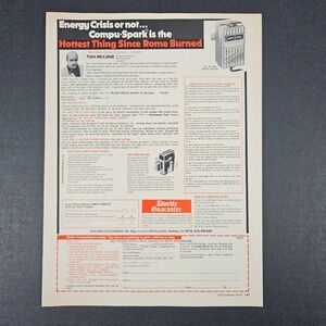 1974 Compu-Spark Gaylord Electronics Vintage Print Ad Tom McCahill Berkeley CA